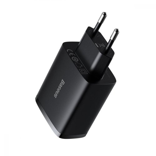 МЗП Baseus Compact Charger 3U 17W EU, Black