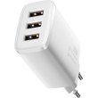 МЗП Baseus Compact Charger 3U 17W EU, White