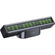 Паркувальна карта Baseus Square Bar Temporary Parking Number Plate Black