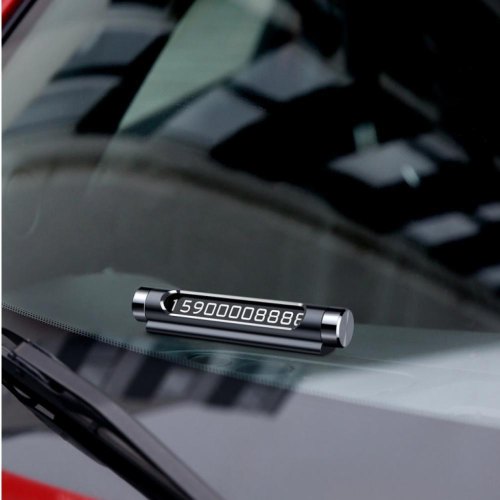 Паркувальна карта Baseus Temporary Parking Number Card Black
