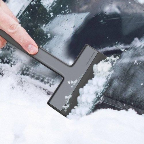 Автомобільний скребок для очищення льоду та снігу Baseus Quick Clean Car Ice Scraper Black
