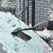 Автомобільний скребок для очищення льоду та снігу Baseus Quick Clean Car Ice Scraper Black