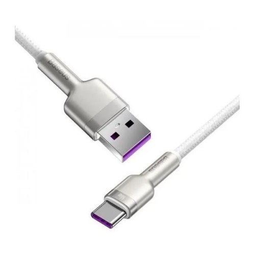 Baseus Cafule Metal Data Cable USB to Type-C 66W 1m White (CAKF000102)