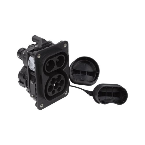 Розетка Duosida для електромобіля CCS Combo 2 (Male), 200A, 32A, 3-фазна