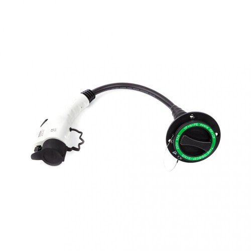 Адаптер Duosida кабель для електромобіля Type 1 (Female) - Type 2 (Male)