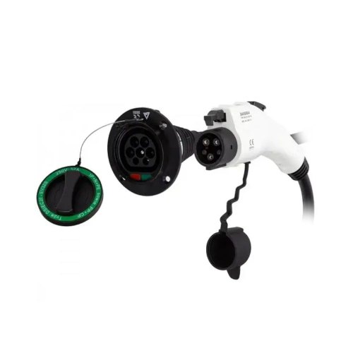 Адаптер Duosida кабель для електромобіля Type 1 (Female) - Type 2 (Male)