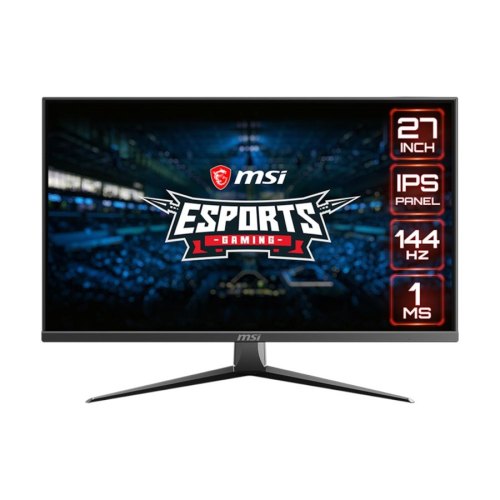 Монітор LCD 27 MSI Optix MAG273, 2xHDMI, DP, 2xUSB, Audio, IPS, 144Hz, 1ms, 98%DCI-P3, FreeSync