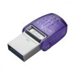 USB флеш Kingston   64GB USB 3.2 Type-A + Type-C DT microDuo 3C R200MB/s