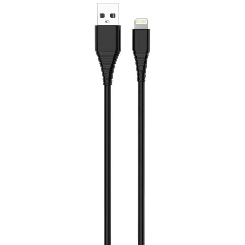 МЗП Colorway 1USB Quick Charge 3.0 (18W) + cable Lightning Black