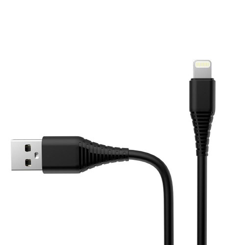 МЗП Colorway 1USB Quick Charge 3.0 (18W) + cable Lightning Black
