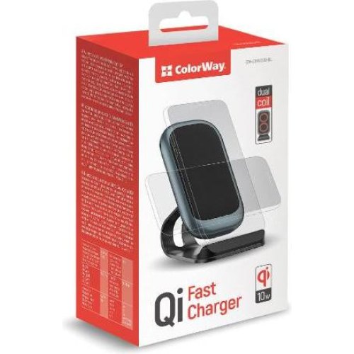 БЗП СolorWay Wireless Stand 10W Blue