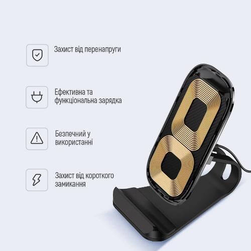 БЗП СolorWay Wireless Stand 10W Blue