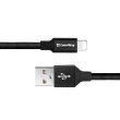 Кабель Colorway USB - Lightning 2.4А 25см Black