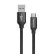 Кабель Colorway USB - MicroUSB 2.4А 2м Black