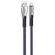 Кабель Colorway USB - MicroUSB (zinc alloy) 2.4А 1м Blue