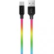 Кабель Colorway USB - MicroUSB (multicolor) 2.4А 1м