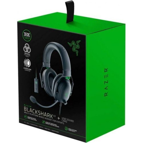 Гарнітура дротова, Razer Blackshark V2 + USB, Special Edition (RZ04-03230200-R3M1)