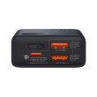 Зовнішній акумулятор Powerbank Baseus Adaman Metal  10000mAh Digital Display Overseas Edition 30W Black