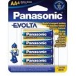 Батарейка Panasonic EVOLTA лужна AA блістер, 4 шт.