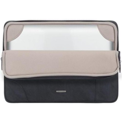 Чохол для ноутбука 13.3 Rivacase, колекцiя Vagar, шкiра, чорний