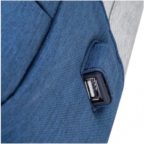 Рюкзак для ноутбука 15.6 RivaCase 7562 Grey/Dark blue