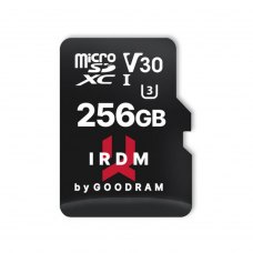 microSDXC карта 256GB GoodRam UHS-I/U3 Class 10 IRDM + SD-адаптер R100/W70MB/s (IR-M3AA-2560R12)