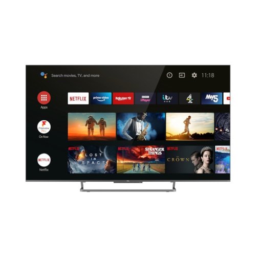 Телевізор 65 TCL QLED 4K 100Hz Smart, Android, Silver