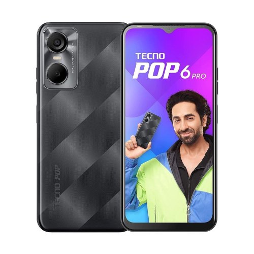 Смартфон TECNO POP 6 Pro (BE8) 2/32Gb 2SIM Polar Black