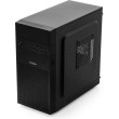 Корпус з БЖ, Vinga CS112B Minitower, Micro - ATX, ATX, з блоком живлення, 400 Вт