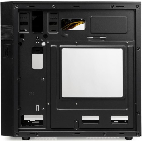 Корпус з БЖ, Vinga CS112B Minitower, Micro - ATX, ATX, з блоком живлення, 400 Вт