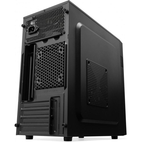 Корпус з БЖ, Vinga CS112B Minitower, Micro - ATX, ATX, з блоком живлення, 400 Вт