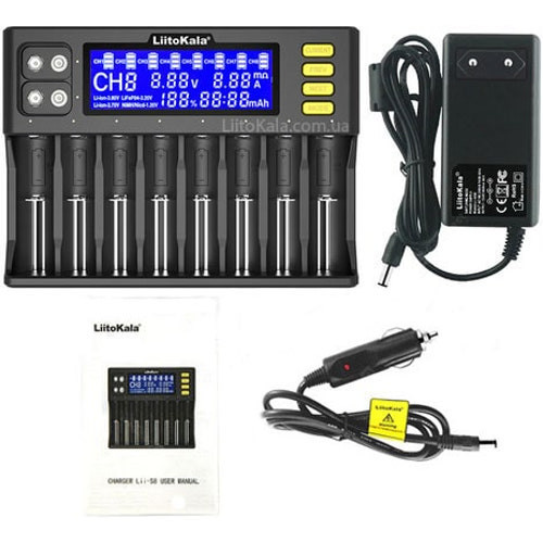 Зарядний пристрій LiitoKala Lii-S8