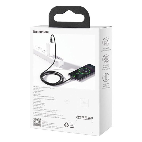 Кабель Baseus Superior Series USB to Type-C 66W 2.0m Black