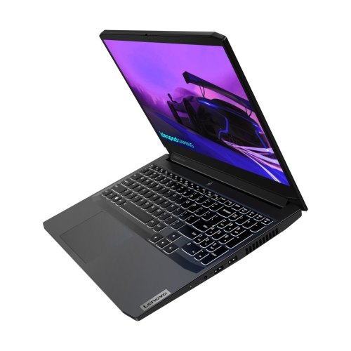 Ноутбук Lenovo Gaming 3 15IHU6 (82K1018YRA)15.6FHD IPS/Intel i5-11320H/16/SSD512/GTX1650/DOS/Shadow Black