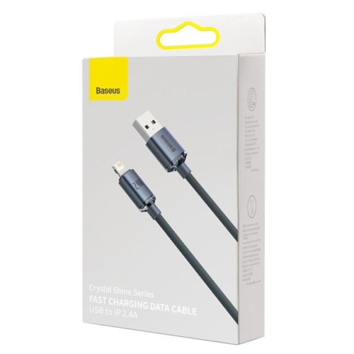 Baseus Crystal Shine Series Lightning 1.2m Black (CAJY000001)