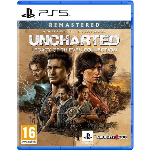 Гра консольна PS5 Uncharted: Legacy of Thieves Collection, BD диск