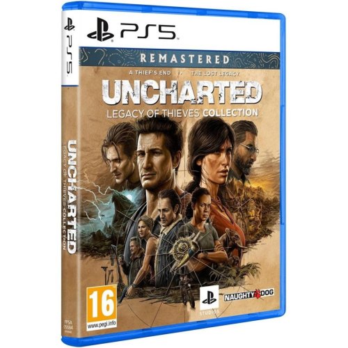 Гра консольна PS5 Uncharted: Legacy of Thieves Collection, BD диск