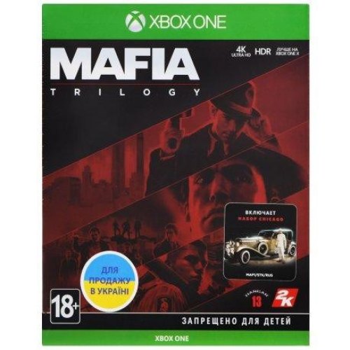 Програмний продукт на BD диску Xbox One Mafia Trilogy[Blu-Ray диск]