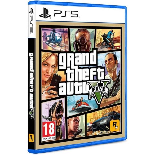 Гра консольна PS5 Grand Theft Auto V, BD диск
