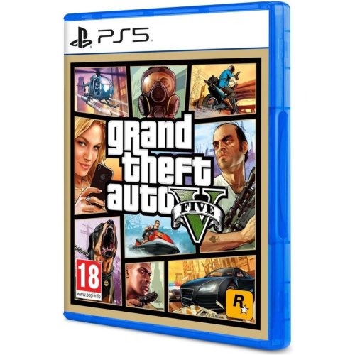 Гра консольна PS5 Grand Theft Auto V, BD диск