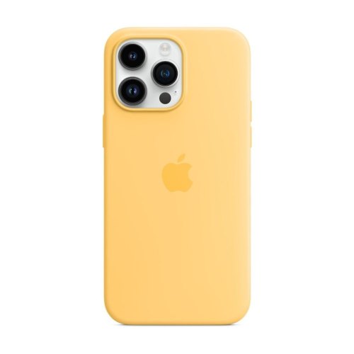Чохол Apple iPhone 14 Pro Max Silicone Case with MagSafe - Sunglow,Model A2913