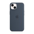 Чохол Apple iPhone 14 Plus Silicone Case with MagSafe - Storm Blue,Model A2911