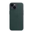 Чохол Apple iPhone 14 Leather Case with MagSafe - Forest Green,Model A2906