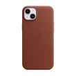 Чохол Apple iPhone 14 Plus Leather Case with MagSafe - Umber,Model A2907