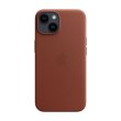 Чохол Apple iPhone 14 Leather Case with MagSafe - Umber,Model A2906