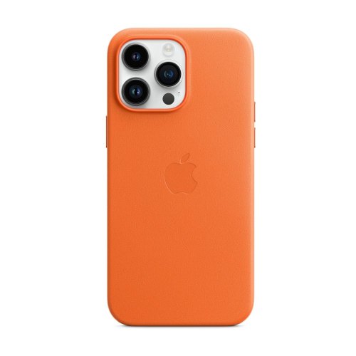 Чохол Apple iPhone 14 Pro Max Leather Case with MagSafe - Orange,Model A2909