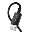 Baseus Lightning to USB Type-C Superior Series PD 2m Black (CATLYS-C01)