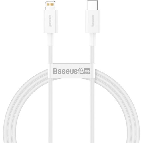Кабель Baseus Superior Series Fast Charging Type-C to Lightning PD 20W 2.0m (CATLYS-C02) White