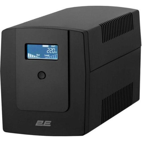 Джерело безперебійного живлення 2E DD1500, 1500VA/900W, LCD,USB, 3xSchuko