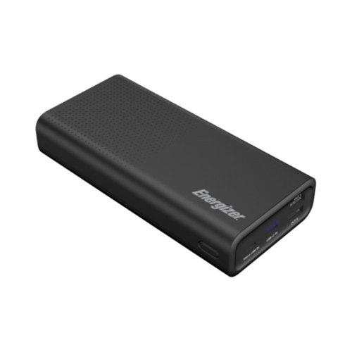 Зовнішній акумулятор Powerbank ENERGIZER UE20012-20000 mAh Li-pol+TYPE-C Black